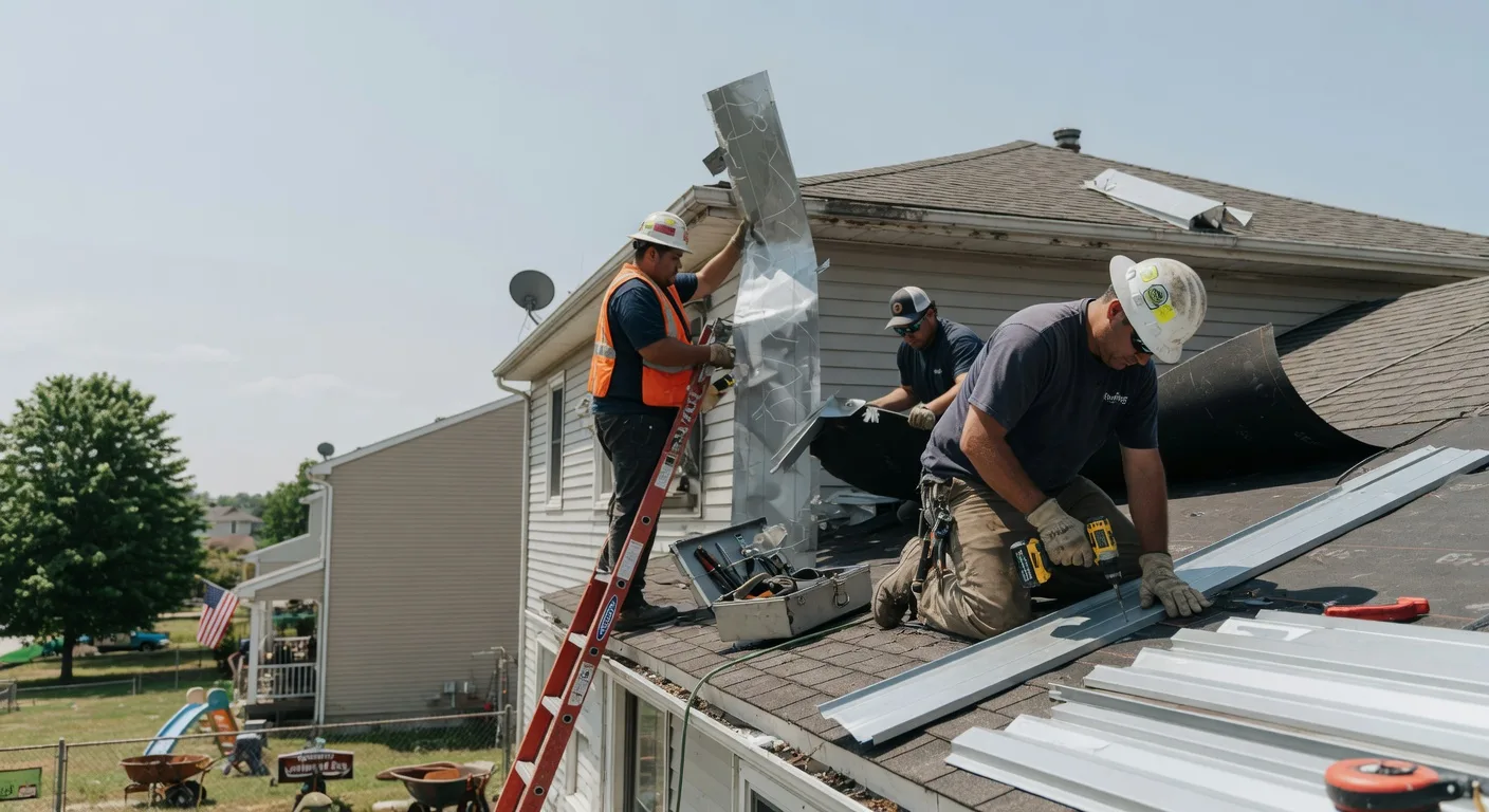 Metal Roof Repair in Petersburg, OH